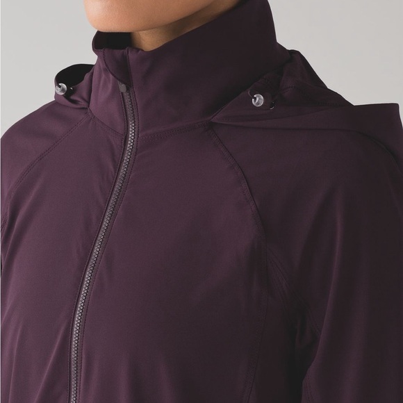 Lululemon Step To It Jacket - Hooded Rain Jacket - Picture 6 of 15